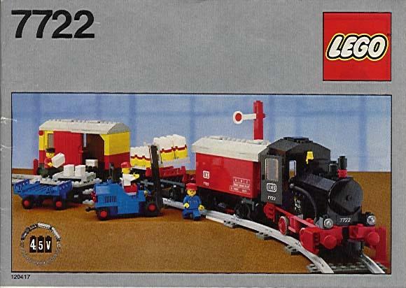 Lego 7722 Steam Cargo Train Set 